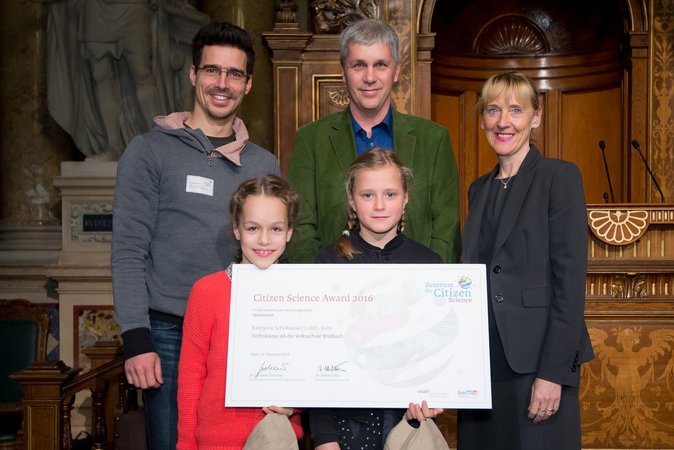 Gewinner beim Citizen Science Award 2016